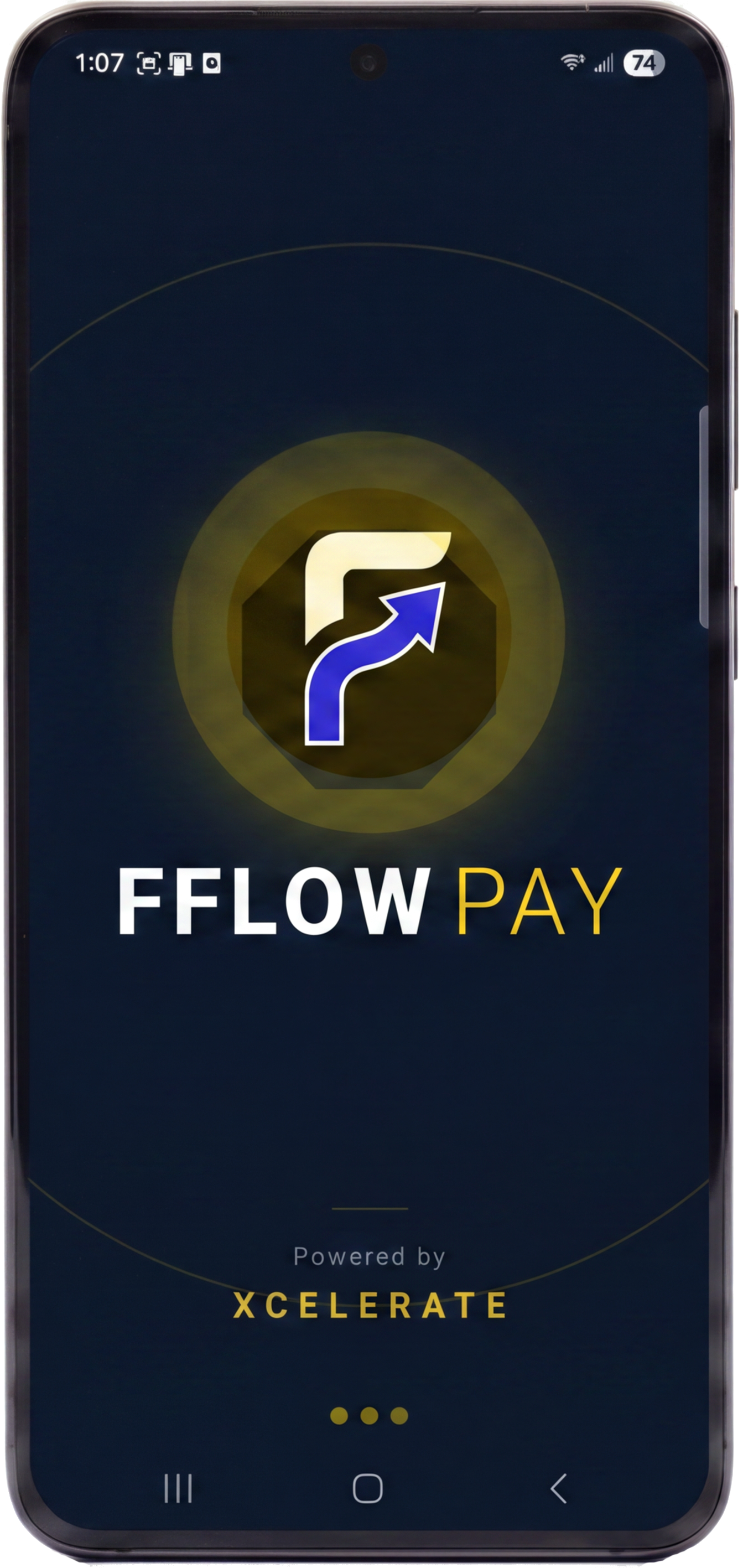 FFLOW PAY app splash screen